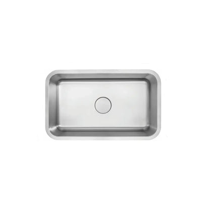 L-105 / LUVUL 30-INCH UNDERMOUNT 18G KITCHEN SINK STAINLESS STEEL BOWL 756005
