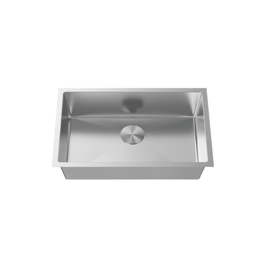 L-UZ105X-30 / 556455 LUVL 30-INCH UNDERMOUNT 18G R10 COMPACT RADIUS HANDMADE KITCHEN SINK SS SINGLE BOWL