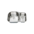 L-203/ LUVUL 32 INCH 70/30 UNDERMOUNT 18G KITCHEN STAINLESS STEEL SINK 751169