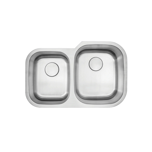 L-201R / LUVUL 32-INCH 40/60 UNDERMOUNT 18G KITCHEN SINK STAINLESS STEEL 926457