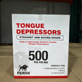 FEROX 500 PCS STIR STICKS FLAT & ROUND ENDS