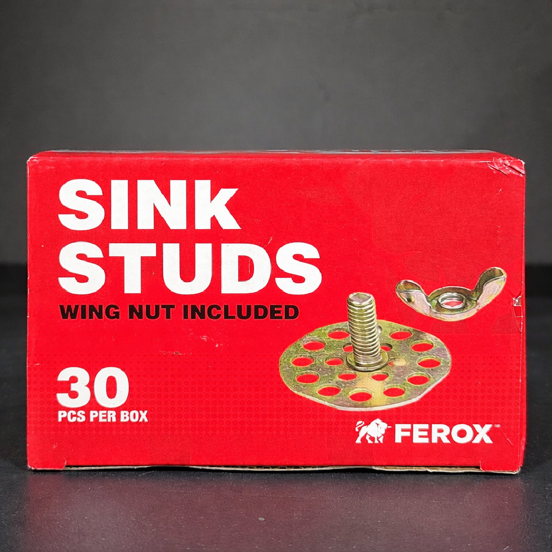 FEROX 30PCS STUDS & WING NUT