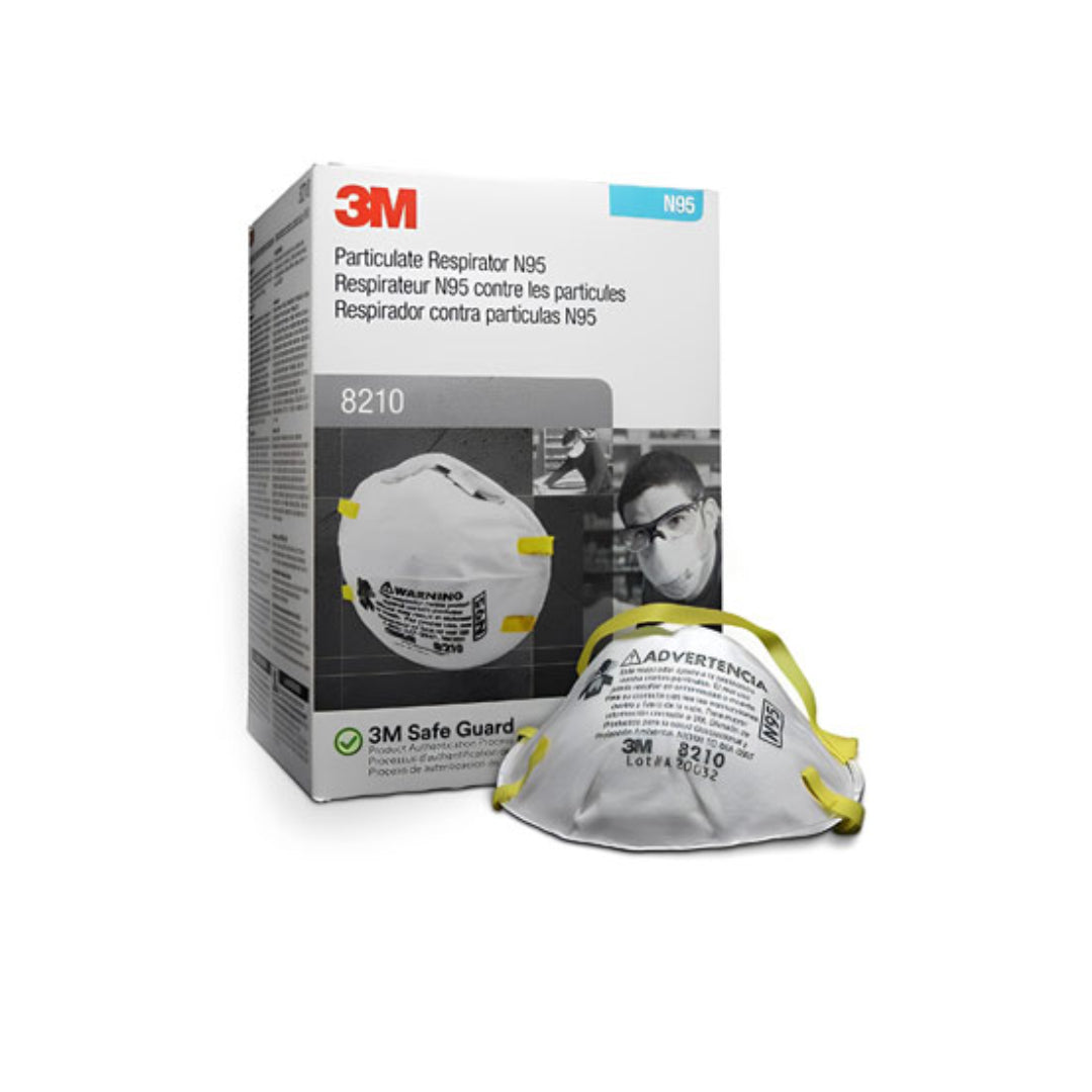 3M RESPIRATOR MASKS N95 8210