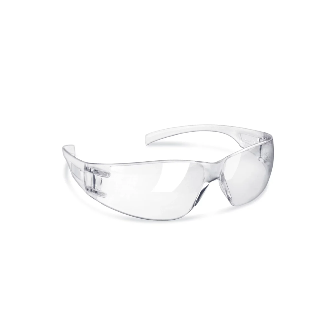 SAFETY GLASSES CLEAR ANTI-SCRATCH ANTI-FOG CLASSSIC UNFRAMED CLEAR GLASSES