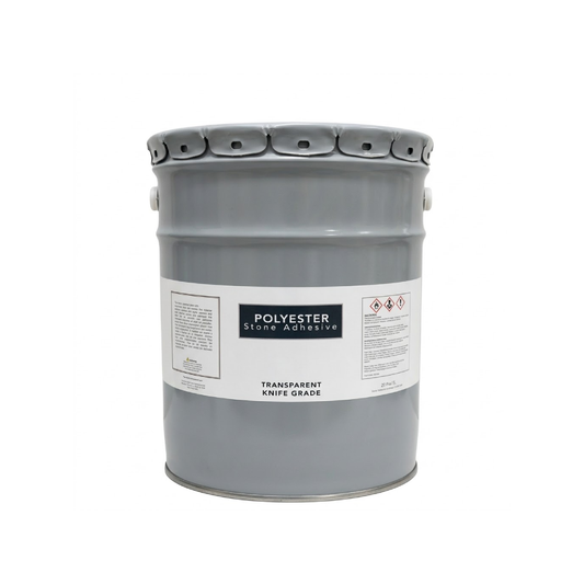 KBOND GRAY BUCKET TRANSPARENT KNIFEGRADE - 5GAL