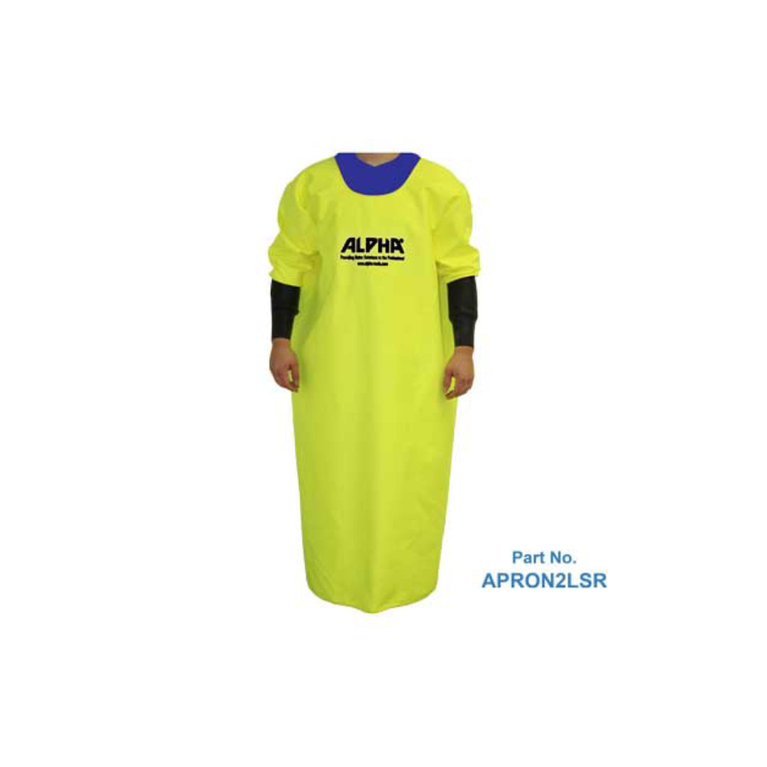 ALPHA WATERPROOF APRON LONG SLEEVE LS LARGE
