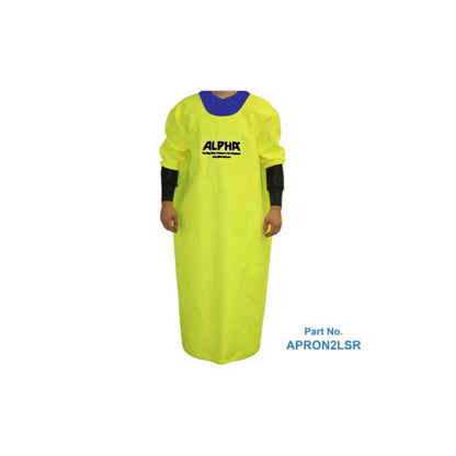 ALPHA WATERPROOF APRON LONG SLEEVE LS LARGE