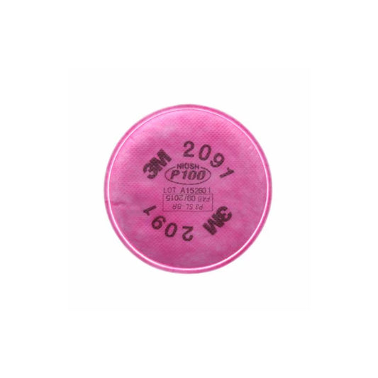 3M FILTER PARTICULATE 2091/07000 AAD P100 RESPIROTARY PROTECTION 2EA/PK