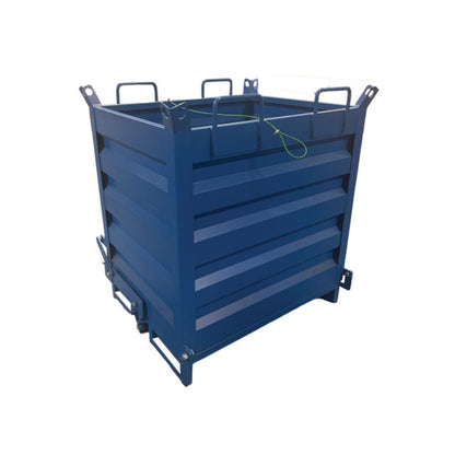 BLUE WASTE CONTAINER WEHA