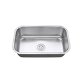 L-105-16 /  LUVUL 30-INCH UNDERMOUNT 16G KITCHEN SINK STAINLESS STEEL SINGLE BOWL 705095