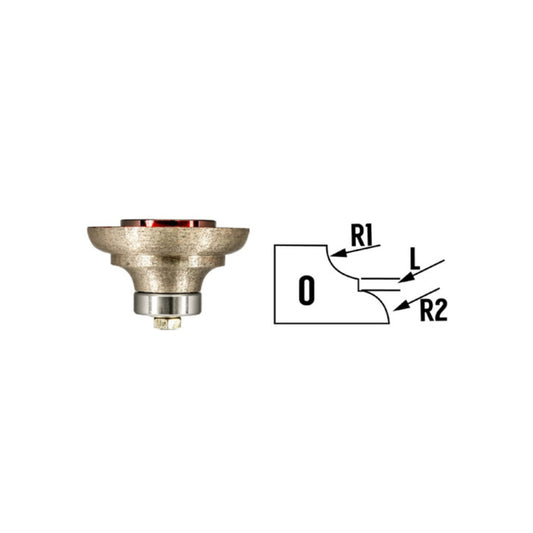 HURRICANE COVE DUPONT ROUTER BITS – SHAPE O
