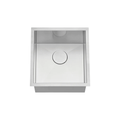 L-UZ102X-ZR / 756311 LUVUL 17-INCH UNDERMOUNT 18G ZERO RADIUS HANDMADE KITCHEN SINK STAINLESS STEEL SINGLE BOWL