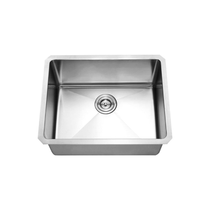 CZ101X | Undermount 16 Gauge R10 Handmade Single Bowl Stainless Steel Kitchen Sink | 885202