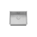 L-CZ101X-ZR / LUVUL HANDMADE R10 SINGLE BOWL 16G ZERO RADIUS S/STEEL SINK 10