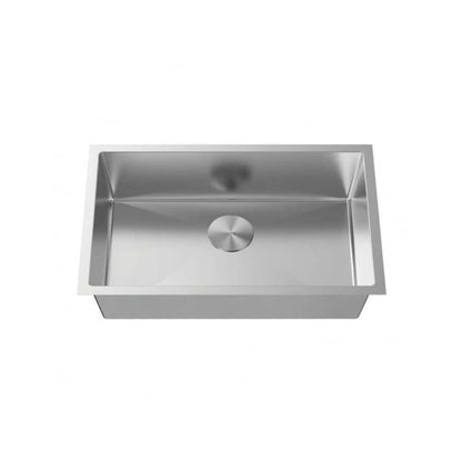 LUVUL 30" R10 Handmade Undermount Sink – Single Bowl – 16G Stainless Steel