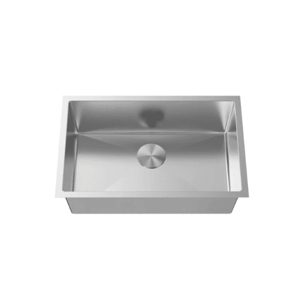 LUVUL 32" R10 Handmade Undermount Sink – Single Bowl – 16G Stainless Steel