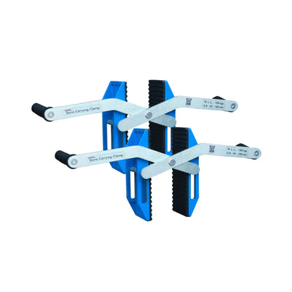 AARDWOLF CARRY CLAMPS WHITE RUBBER 2"-4" GRIP RANGE