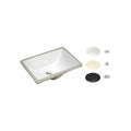 L-1813B / 604499 LUVUL 18 X 13 RECTANGULAR UNDERMOUNT CERAMIC BATHROOM SINK BISCUIT 604499