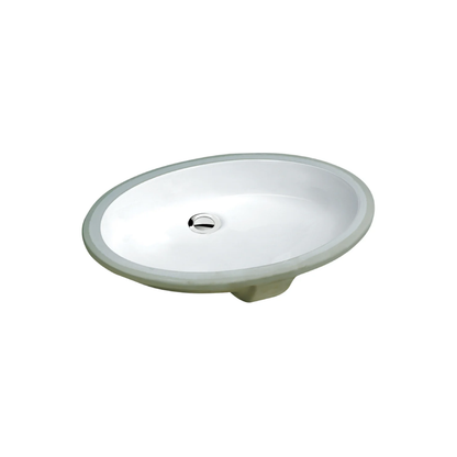 L-1613B / LUVUL 16 X 13 OVAL UNDERMOUNT CERAMIC BATHROOM SINK BISCUIT 993868