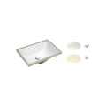 L-1611B / LUVUL 16 X 11 RECTANGULAR UNDERMOUNT CERAMIC BATHROOM SINK BISCUIT 908148