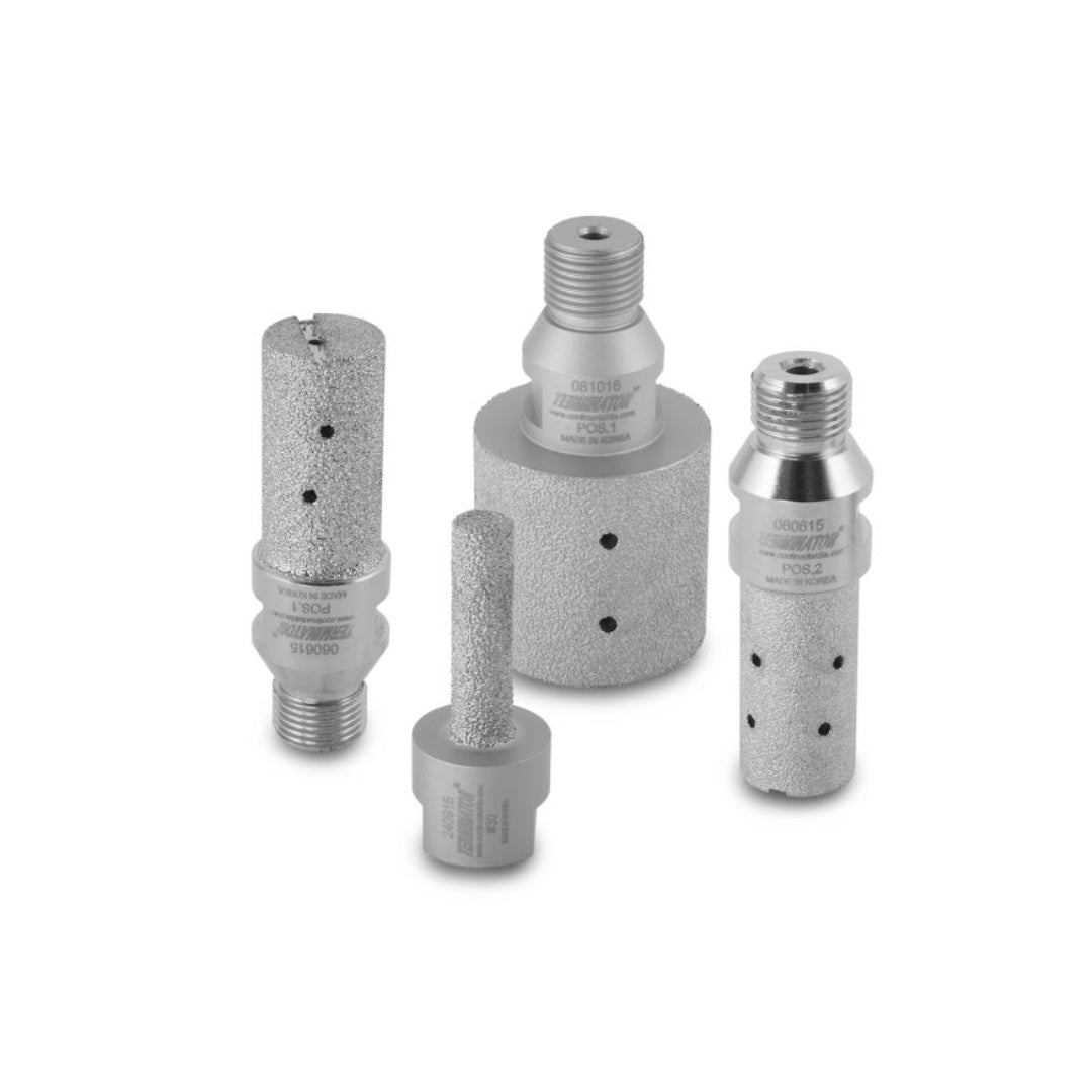 TERMINATOR VACUUM BRAZED GAS CLEAN UP BITS