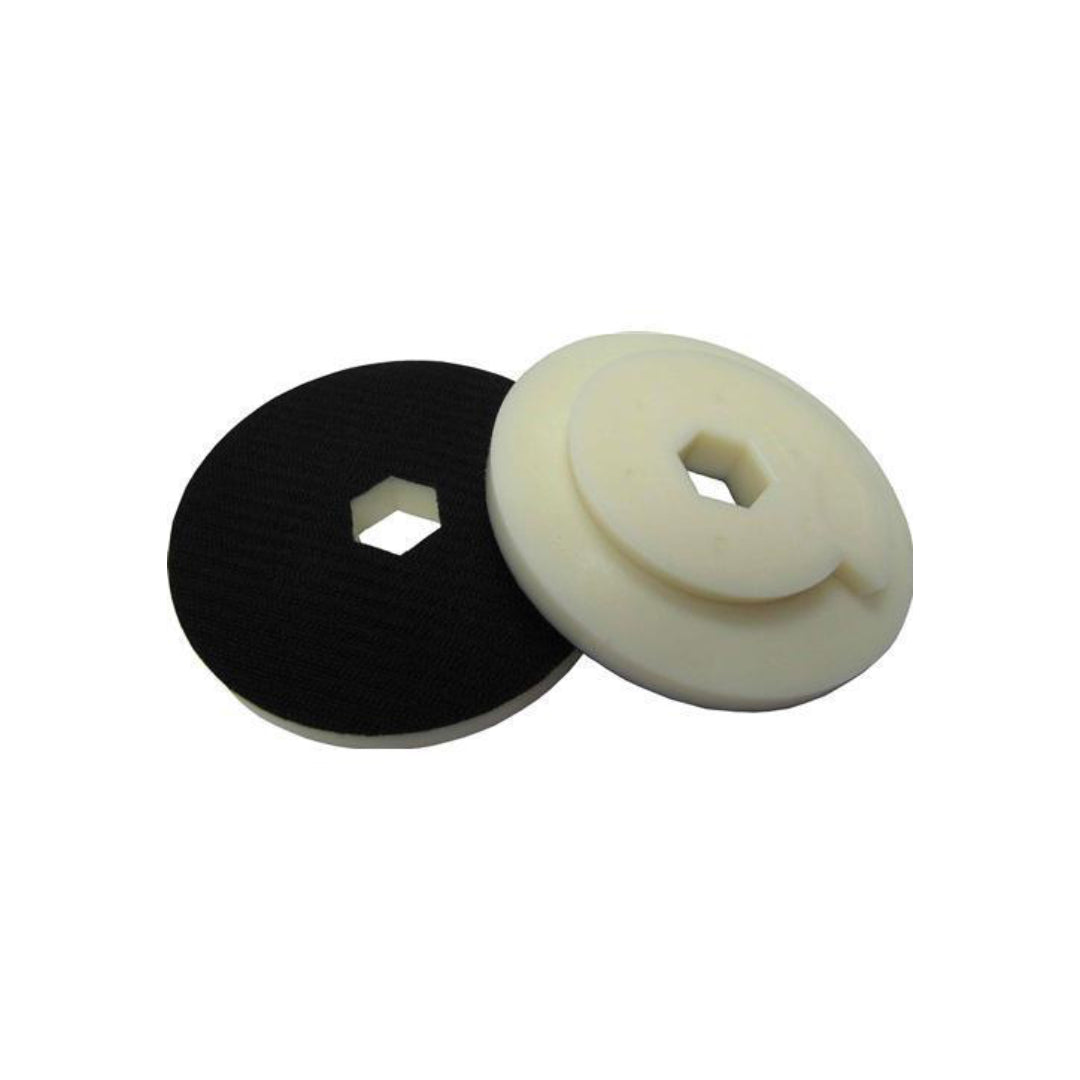 5" SNAIL LOCK BACKER VELCRO