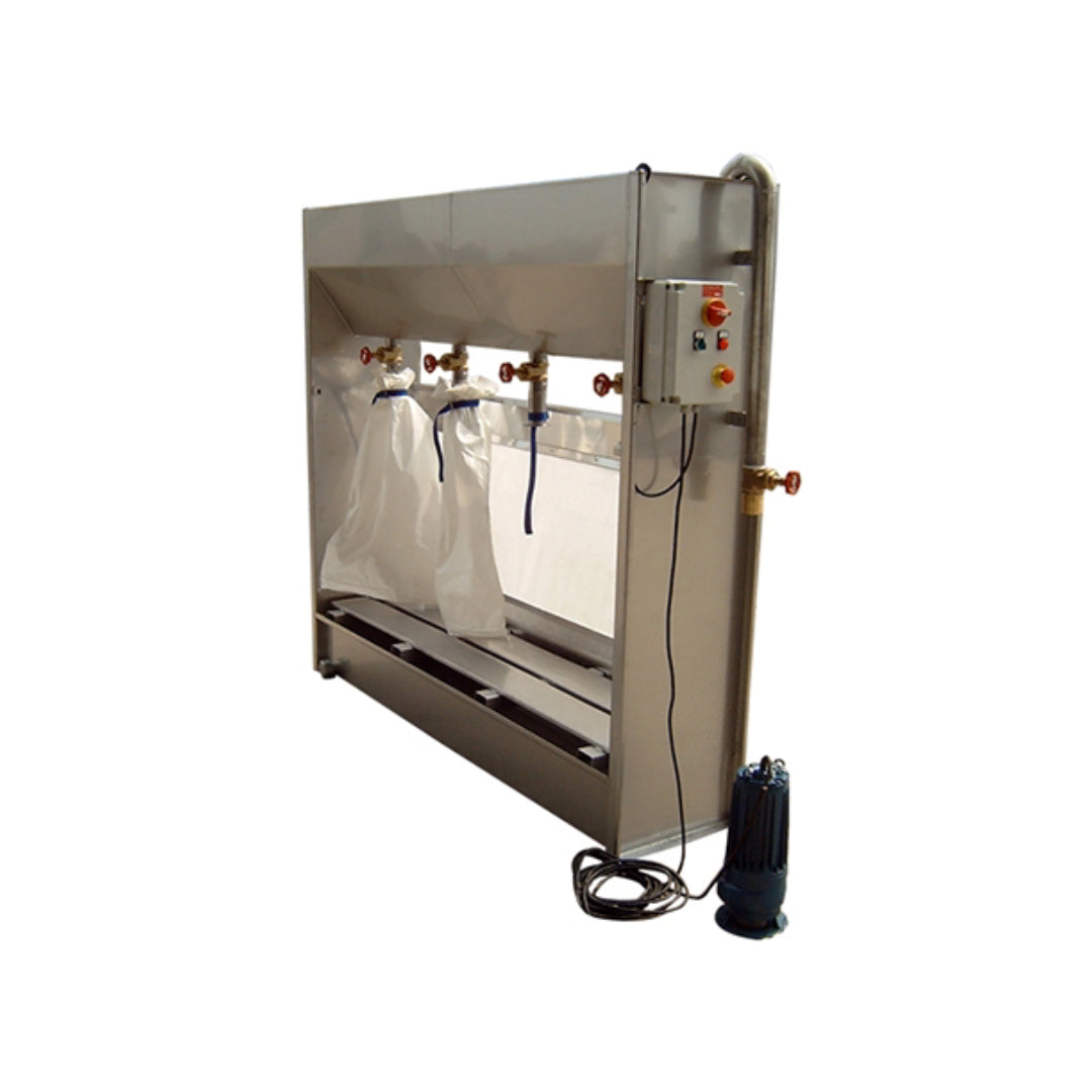 WEHA SLUDGE DEHYDRATOR 5 BAG SYSTEM FOR GRANITE, MARBLE, STONE SLUDGE
