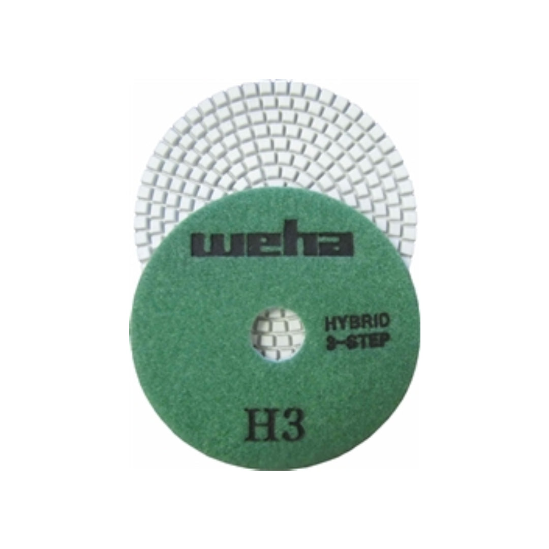 WEHA 3 STEP HYBRID DIAMOND POLISHING PAD