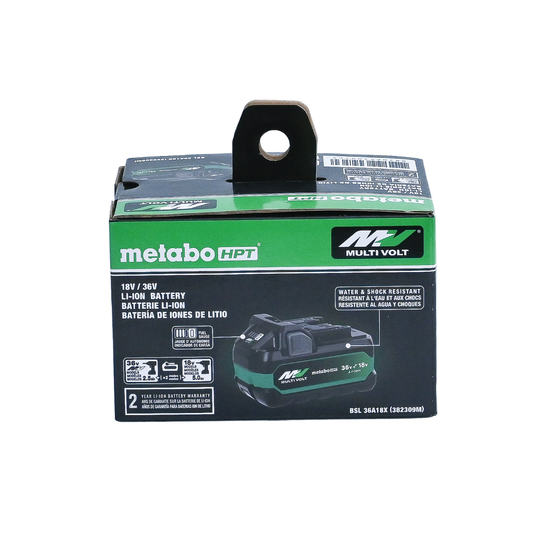 36V 2.5Ah/ 18V 5.0 Ah MV Li-Ion Battery