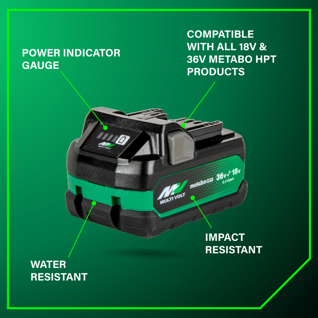 36V 2.5Ah/ 18V 5.0 Ah MV Li-Ion Battery