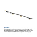 Omni Cubed S3 | Slim Slab Saver™ 1-Rail Auto with Zero Flex Technology™