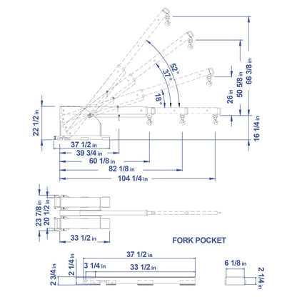Aardwolf Pivot Forklift Booms