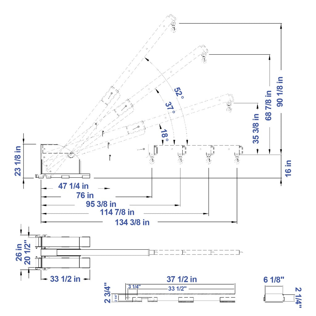 Aardwolf Pivot Forklift Booms