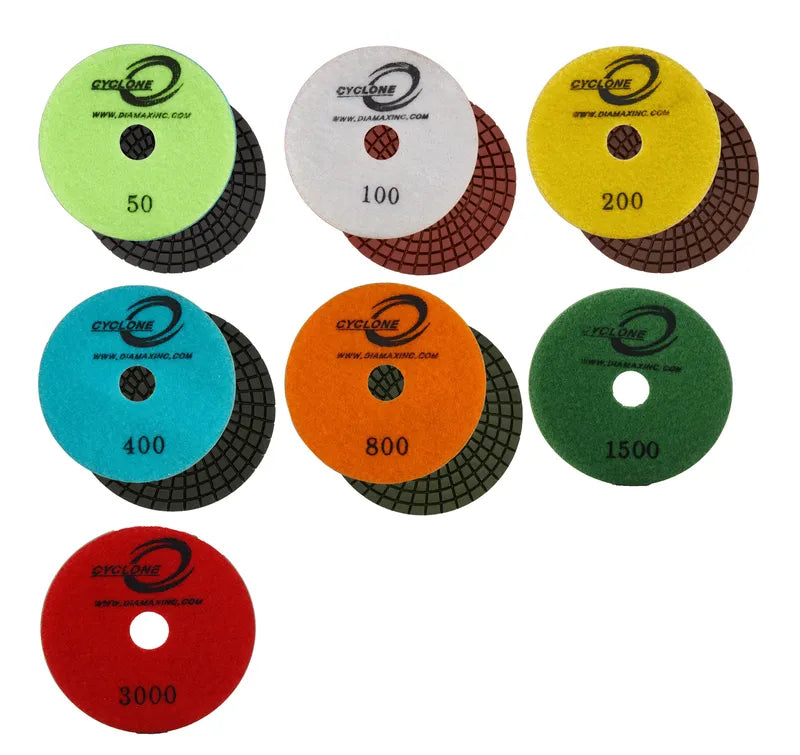 CYCLONE SUPER FLEX POLISHING PADS
