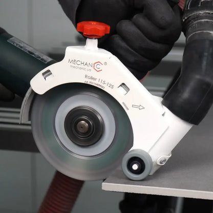 ROLLER 4.5"-5" CUTTING GUARD FOR ANGLE GRINDER – MECHANIC STABLE, PRECISE & DUST-FREE TILE CUTTING