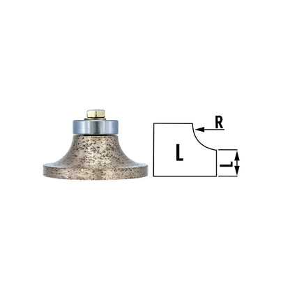 HURRICANE COVE & DUPONT ROUTER BITS – SHAPE  L
