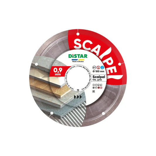 DISTAR SCALPEL 4" ULTRA-THIN PRECISION CUTTING DIAMOND BLADE
