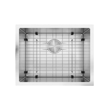 LUVUL 23-INCH UNDERMOUNT 16G R10 COMPACT w/ SPEEDY DRAIN TECHNOLOGY KITCHEN SINK S/S SINGLE BOWL 959803
