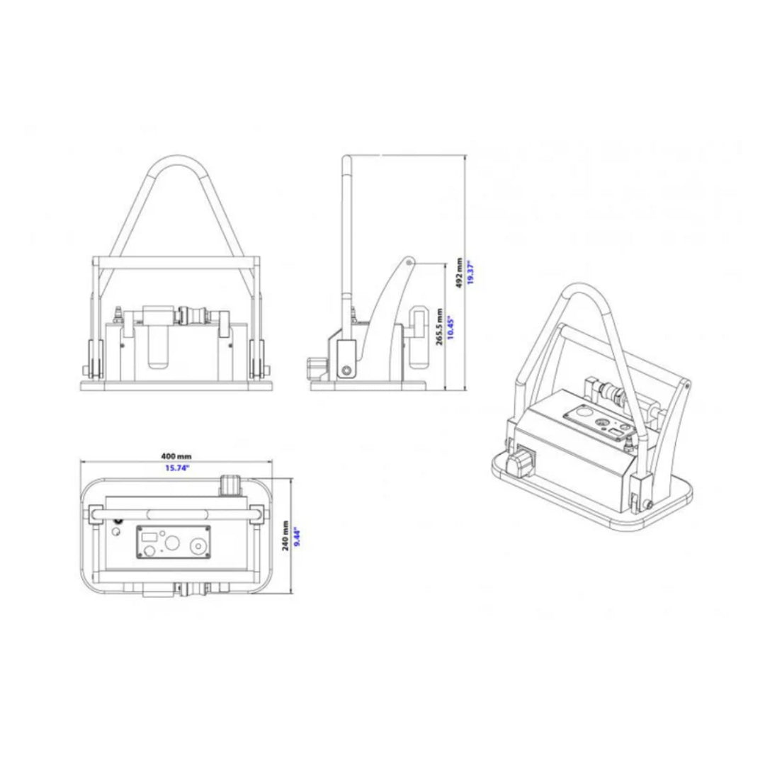 Aardwolf Small Pneumatic Vacuum Lifter