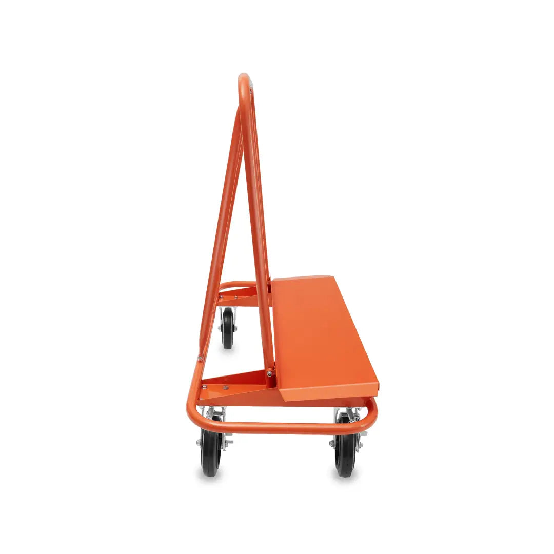 NON-WELDED STONE SHOP CART 2 SWIVEL WHEELS, 2 FIXED WHEELS