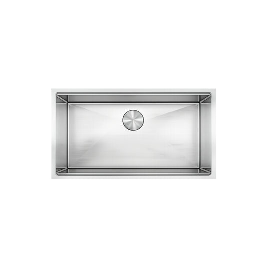LUVUL Workstation R10 Handmade Sink – Single Bowl – 18G Stainless Steel