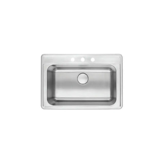LUVUL Drop-In Single Bowl Kitchen Sink - 506107