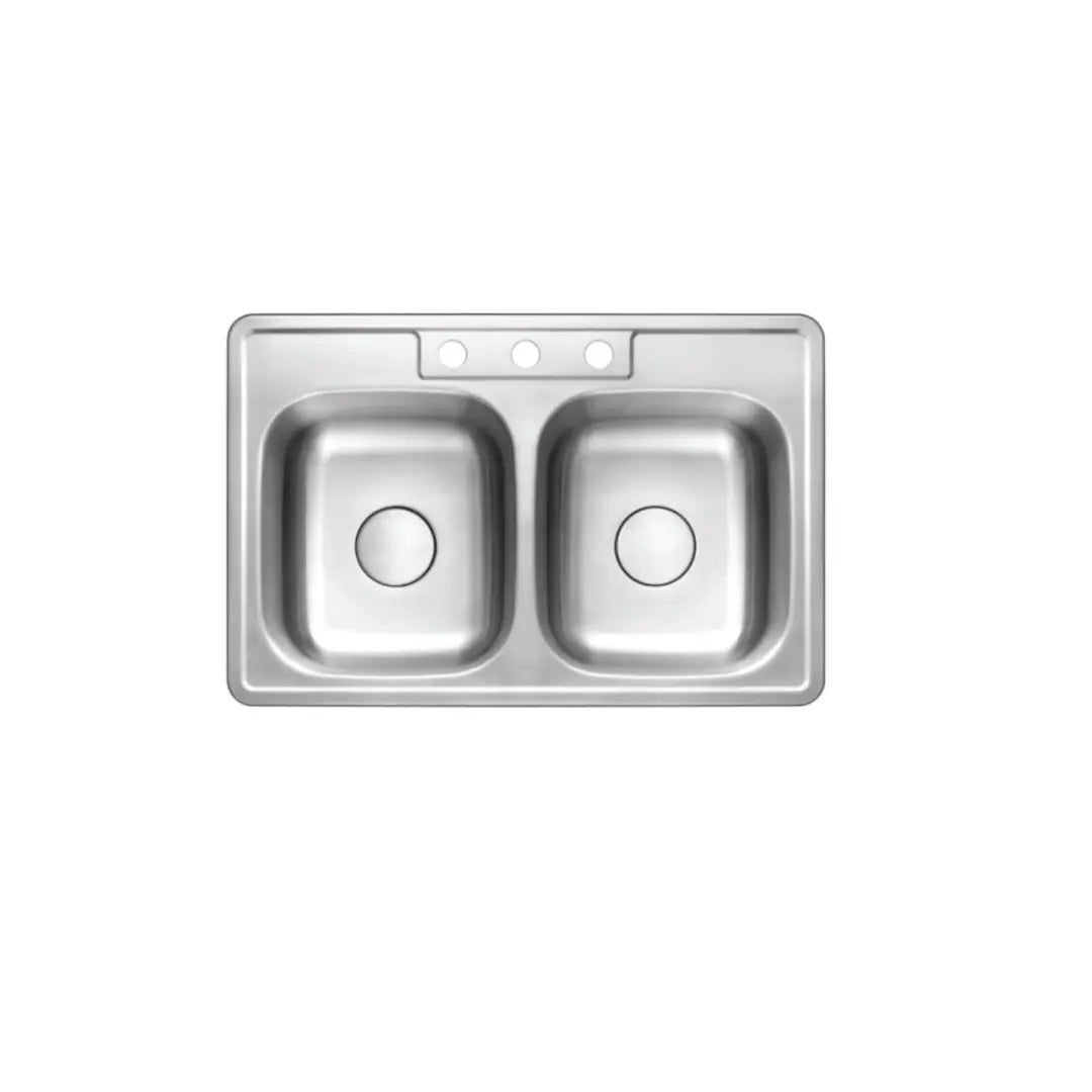LUVUL Undermount Double Bowl Kitchen Sink - 861242