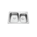 LUVUL Undermount Double Bowl Kitchen Sink - 482004