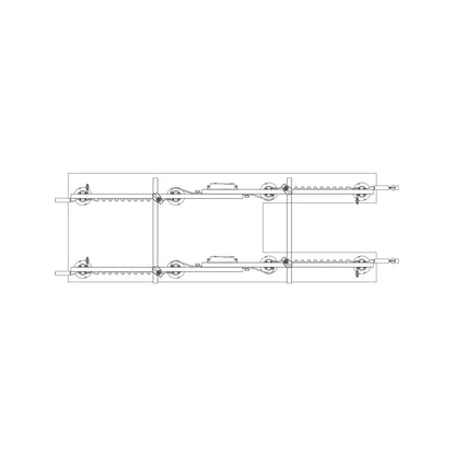 Omni Cubed S3 | Slim Slab Saver™ 2-Rail Auto with Zero Flex Technology™