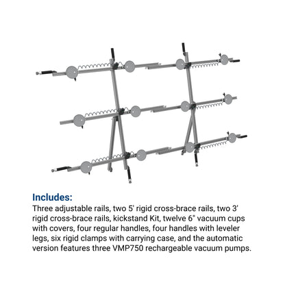 Omni Cubed S3 | Slim Slab Saver™ 3-Rail Auto with Zero Flex Technology™