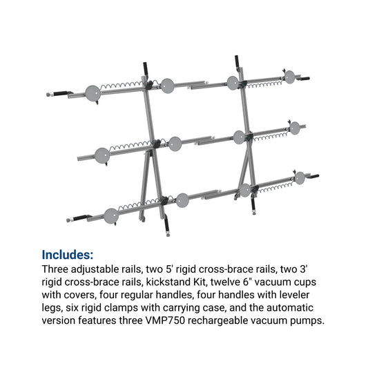 Omni Cubed S3 | Slim Slab Saver™ 3-Rail Auto with Zero Flex Technology™