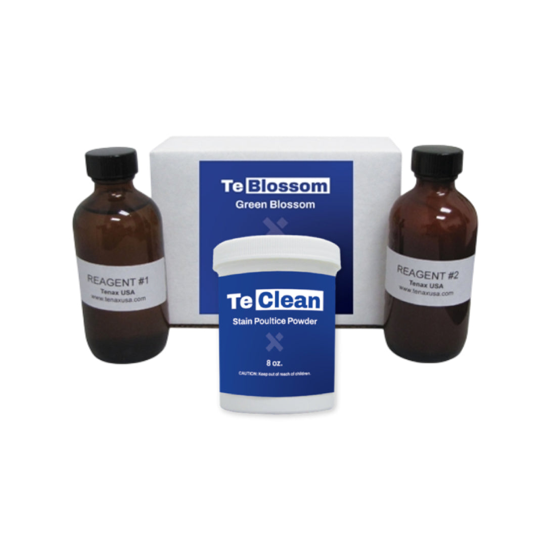 TEBLOSSOM GREEN BLOSSOM POULTICE KIT PLUS TE CLEAN 8 OZ POULTICE POWDER