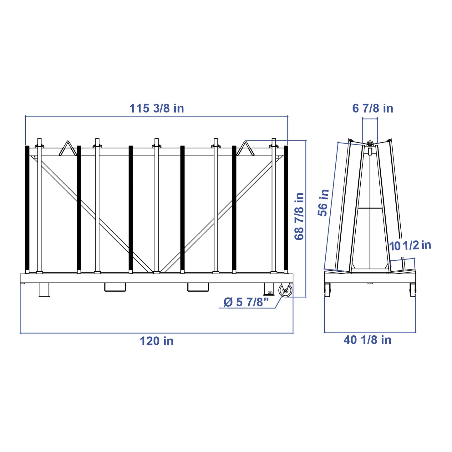Aardwolf Transport Frames