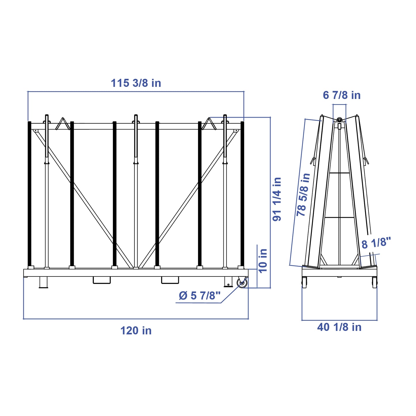 Aardwolf Transport Frames